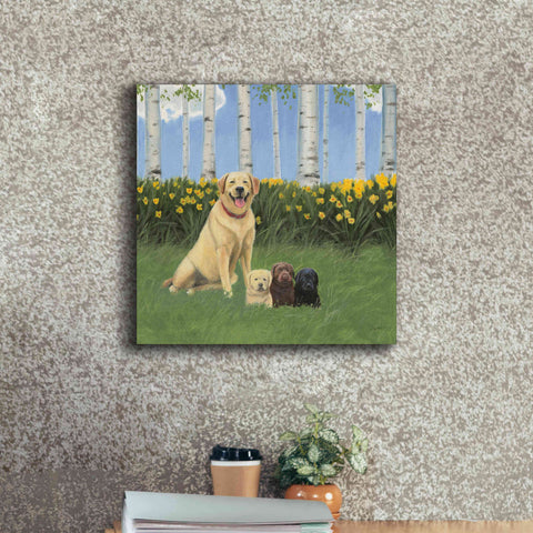 Image of Epic Art 'Proud Mom' by James Wiens, Canvas Wall Art,18 x 18