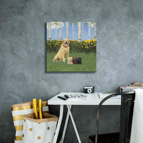 Image of Epic Art 'Proud Mom' by James Wiens, Canvas Wall Art,18 x 18