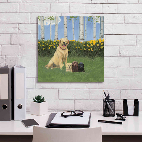 Image of Epic Art 'Proud Mom' by James Wiens, Canvas Wall Art,18 x 18