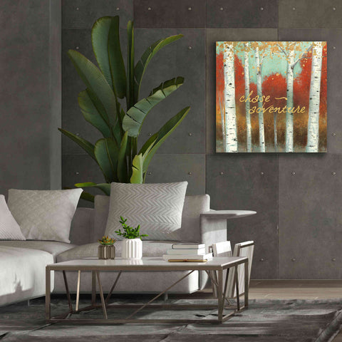 Image of 'Fall Promenade II' by James Wiens, Canvas Wall Art,37 x 37
