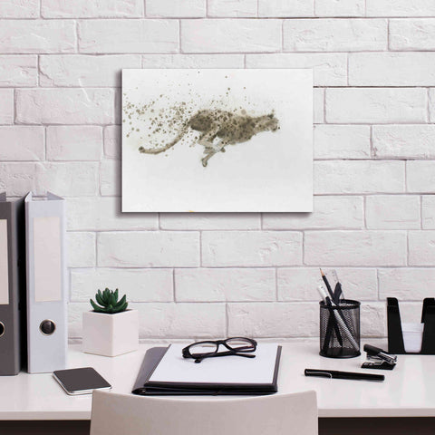 Image of 'Cheetah' by James Wiens, Canvas Wall Art,16 x 12