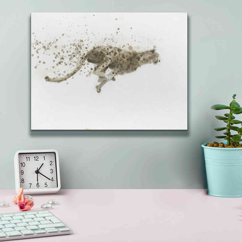 Image of 'Cheetah' by James Wiens, Canvas Wall Art,16 x 12