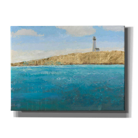 Image of 'Lighthouse Seascape II' by James Wiens, Canvas Wall Art,16x12x1.1x0,26x18x1.1x0,34x26x1.74x0,54x40x1.74x0
