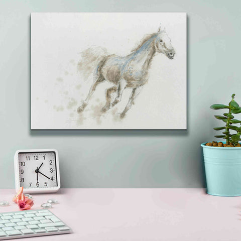 Image of 'Stallion I Horizontal' by James Wiens, Canvas Wall Art,16 x 12