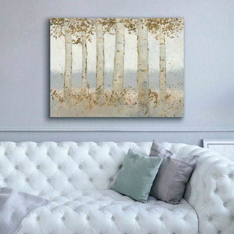 Image of 'Magnificent Birch Grove' by James Wiens, Canvas Wall Art,54 x 40