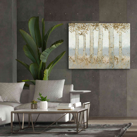 Image of 'Magnificent Birch Grove' by James Wiens, Canvas Wall Art,54 x 40