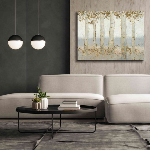 Image of 'Magnificent Birch Grove' by James Wiens, Canvas Wall Art,54 x 40