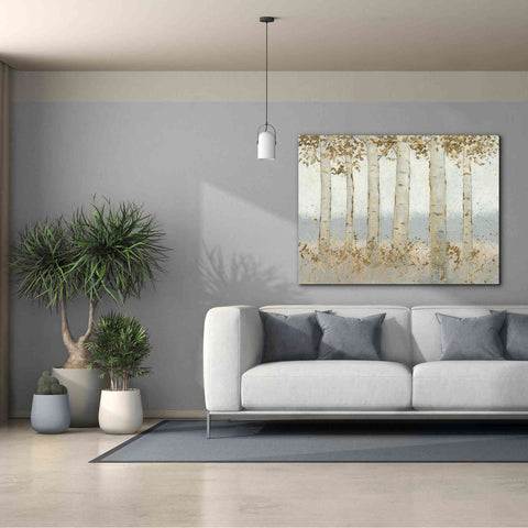 Image of 'Magnificent Birch Grove' by James Wiens, Canvas Wall Art,54 x 40