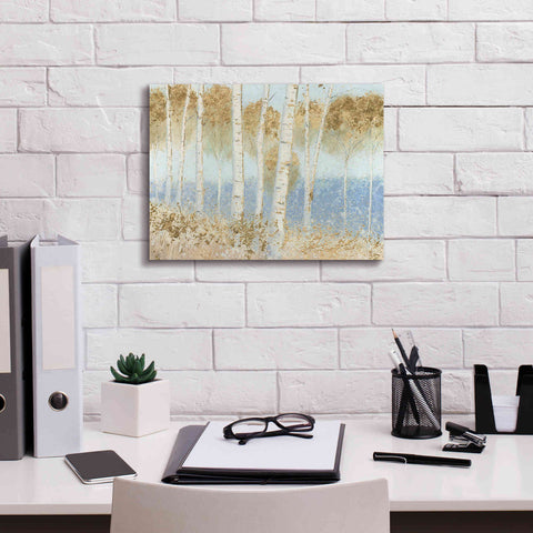 Image of 'Summer Birches' by James Wiens, Canvas Wall Art,16 x 12