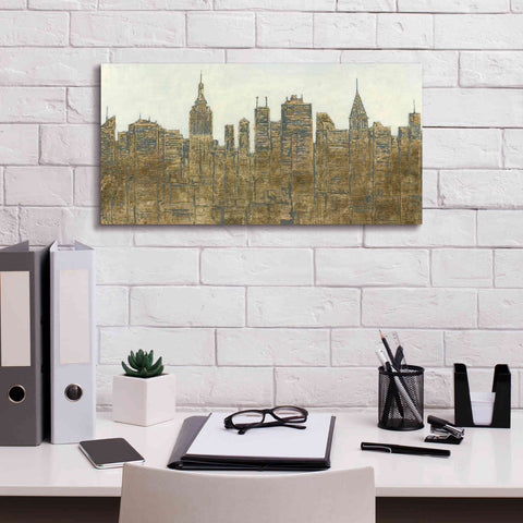 Image of 'Lavish Skyline' by James Wiens, Canvas Wall Art,24 x 12