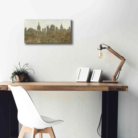 Image of 'Lavish Skyline' by James Wiens, Canvas Wall Art,24 x 12