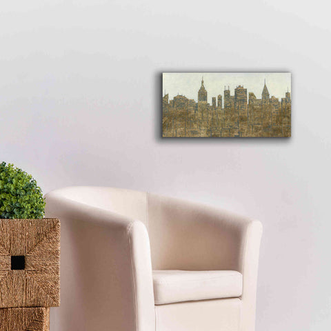 Image of 'Lavish Skyline' by James Wiens, Canvas Wall Art,24 x 12