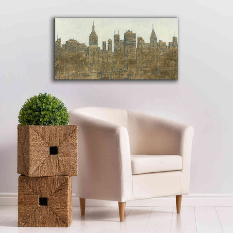 Image of 'Lavish Skyline' by James Wiens, Canvas Wall Art,40 x 20