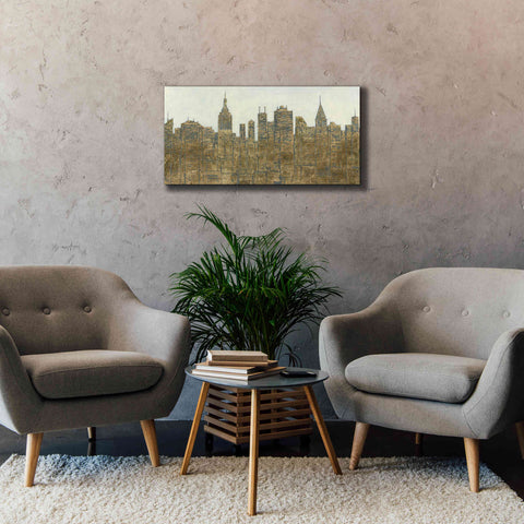 Image of 'Lavish Skyline' by James Wiens, Canvas Wall Art,40 x 20