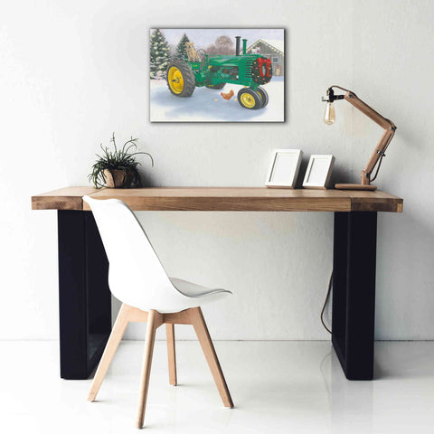 Image of 'Christmas in the Heartland III' by James Wiens, Canvas Wall Art,26 x 18