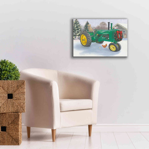 Image of 'Christmas in the Heartland III' by James Wiens, Canvas Wall Art,26 x 18