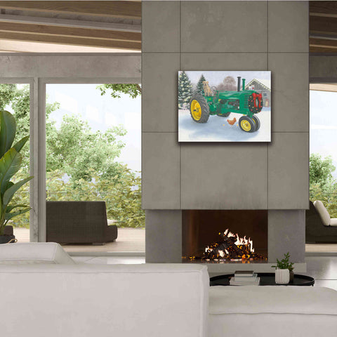 Image of 'Christmas in the Heartland III' by James Wiens, Canvas Wall Art,34 x 26