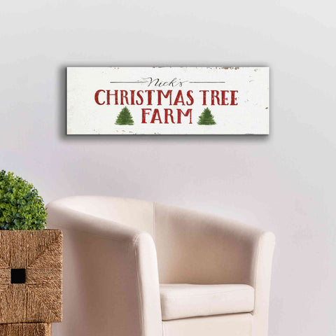 Image of 'Christmas in the Heartland VI' by James Wiens, Canvas Wall Art,36 x 12