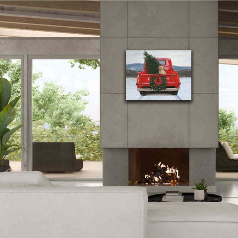 Image of 'Christmas in the Heartland IV' by James Wiens, Canvas Wall Art,34 x 26