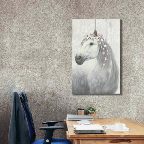 Image of 'Spirit Stallion II on wood' by James Wiens, Canvas Wall Art,26 x 40