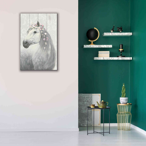 Image of 'Spirit Stallion II on wood' by James Wiens, Canvas Wall Art,26 x 40