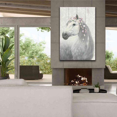 Image of 'Spirit Stallion II on wood' by James Wiens, Canvas Wall Art,40 x 60