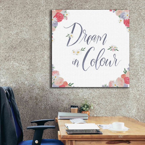 Image of 'Spirit Stallion IV' by James Wiens, Canvas Wall Art,37 x 37