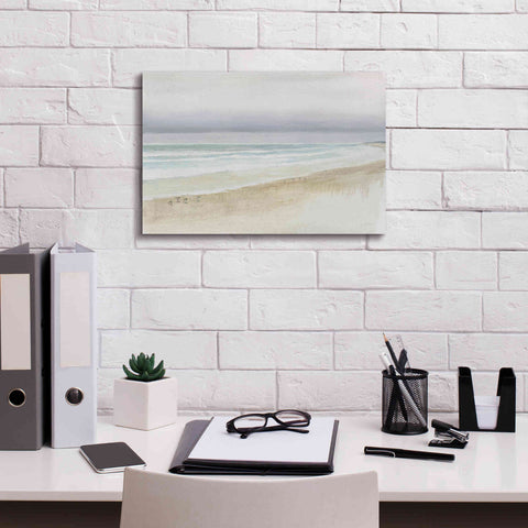 Image of 'Serene Seaside' by James Wiens, Canvas Wall Art,18 x 12