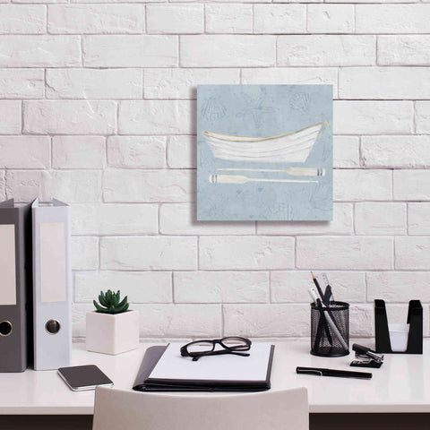 Image of 'Serene Seaside I' by James Wiens, Canvas Wall Art,12 x 12