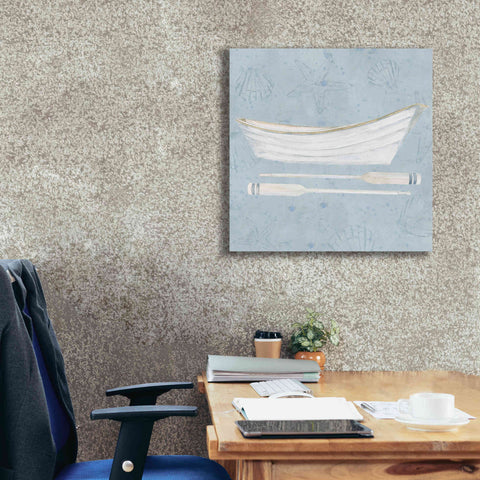 Image of 'Serene Seaside I' by James Wiens, Canvas Wall Art,26 x 26