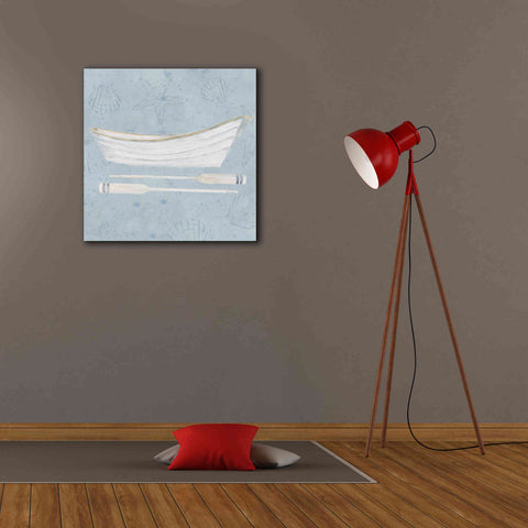 Image of 'Serene Seaside I' by James Wiens, Canvas Wall Art,26 x 26