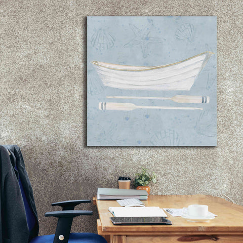 Image of 'Serene Seaside I' by James Wiens, Canvas Wall Art,37 x 37