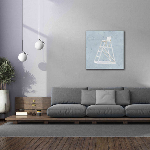 Image of 'Serene Seaside II' by James Wiens, Canvas Wall Art,37 x 37