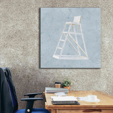 Image of 'Serene Seaside II' by James Wiens, Canvas Wall Art,37 x 37