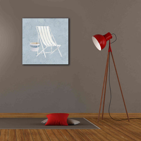 Image of 'Serene Seaside III' by James Wiens, Canvas Wall Art,26 x 26