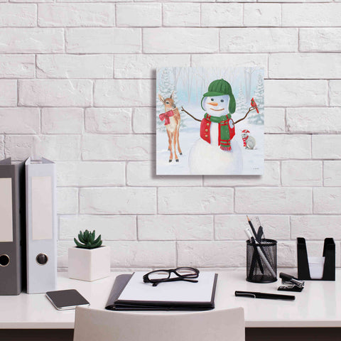 Image of 'Dressed for Christmas I Crop' by James Wiens, Canvas Wall Art,12 x 12