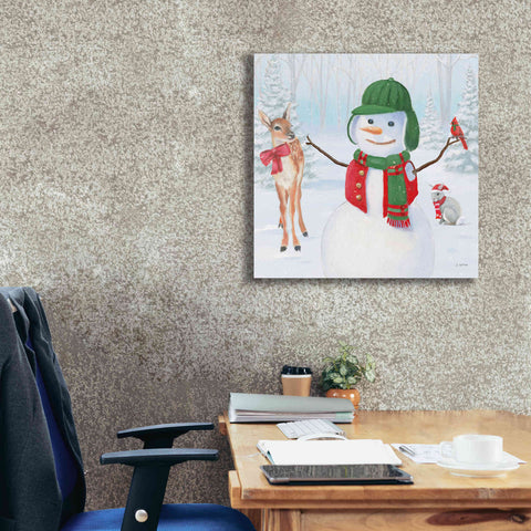 Image of 'Dressed for Christmas I Crop' by James Wiens, Canvas Wall Art,26 x 26