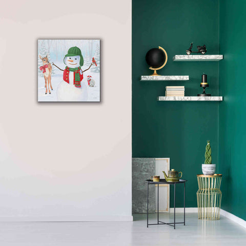 Image of 'Dressed for Christmas I Crop' by James Wiens, Canvas Wall Art,26 x 26