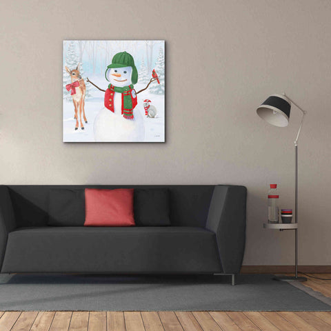 Image of 'Dressed for Christmas I Crop' by James Wiens, Canvas Wall Art,37 x 37