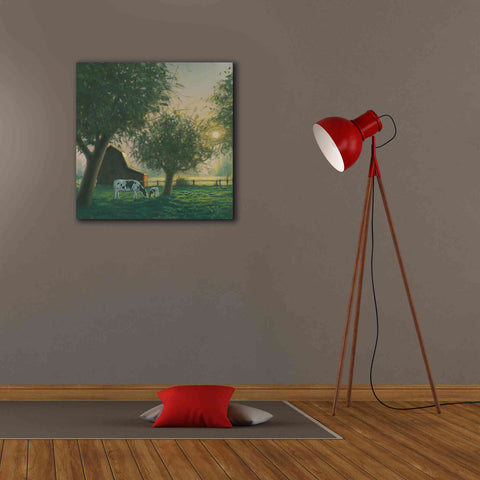 Image of 'Farm Life IV' by James Wiens, Canvas Wall Art,26 x 26