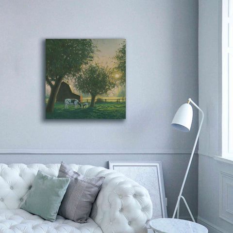 Image of 'Farm Life IV' by James Wiens, Canvas Wall Art,37 x 37