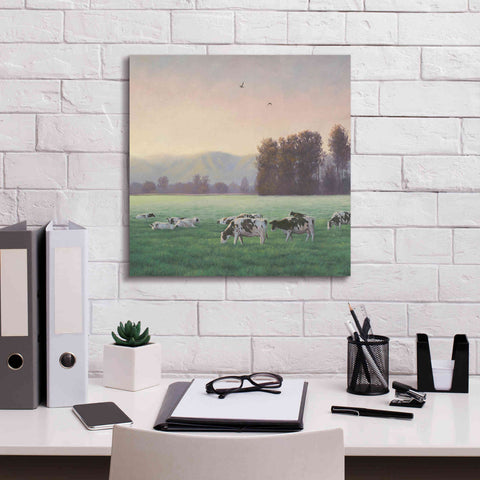 Image of 'Farm Life V' by James Wiens, Canvas Wall Art,18 x 18