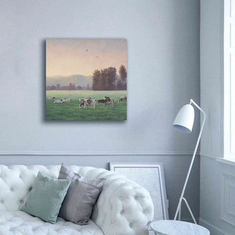 Image of 'Farm Life V' by James Wiens, Canvas Wall Art,37 x 37