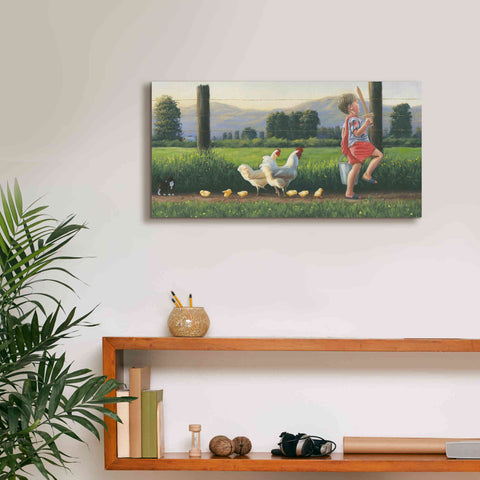 Image of 'Fearless Leader' by James Wiens, Canvas Wall Art,24 x 12