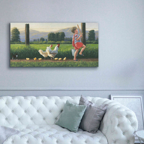 Image of 'Fearless Leader' by James Wiens, Canvas Wall Art,60 x 30