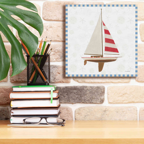 Image of 'Beach Days IV' by James Wiens, Canvas Wall Art,12 x 12