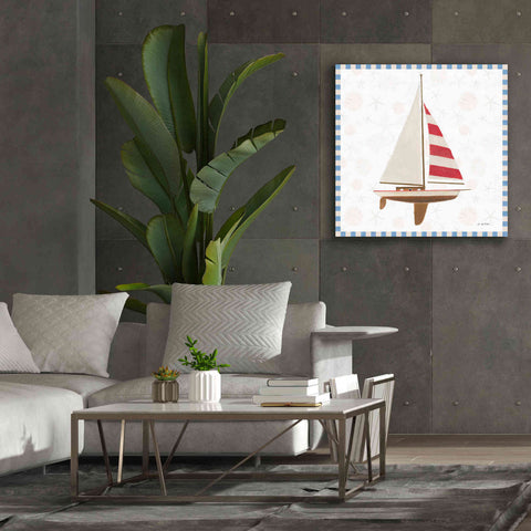 Image of 'Beach Days IV' by James Wiens, Canvas Wall Art,37 x 37