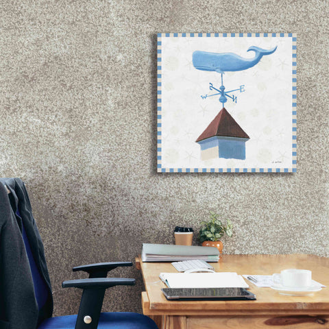 Image of 'Beach Days V' by James Wiens, Canvas Wall Art,26 x 26