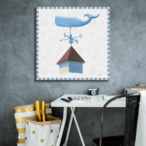 Image of 'Beach Days V' by James Wiens, Canvas Wall Art,26 x 26