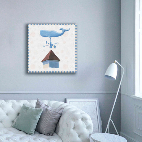 Image of 'Beach Days V' by James Wiens, Canvas Wall Art,37 x 37